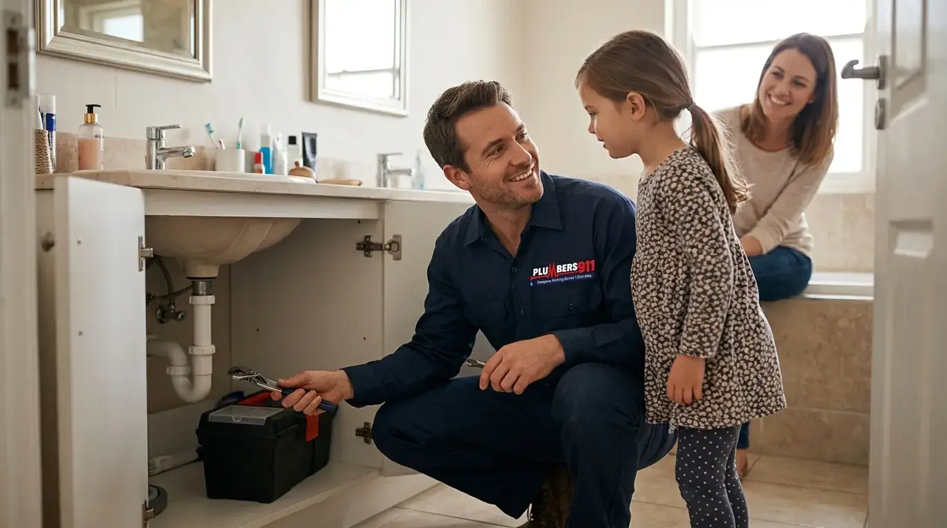 Licensed plumber at work in Shorewood, IL